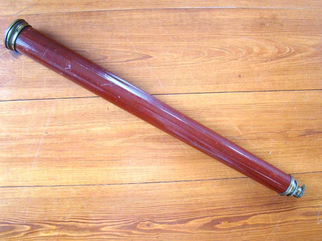 A fine 18th century spyglass made circa 1785 by Thomas Blunt, Royal Instrument Maker to His Majesty, King George III